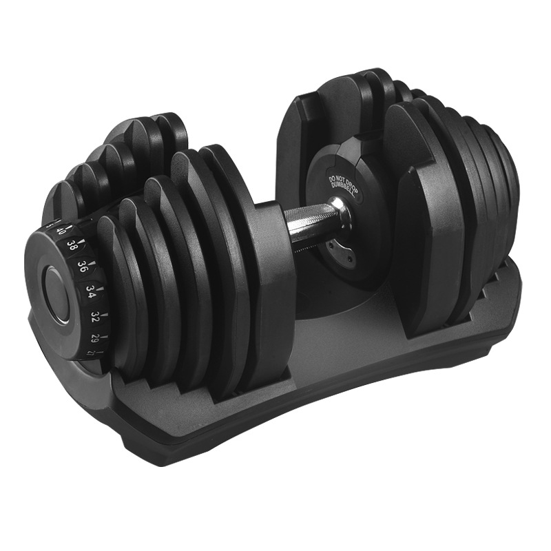Adjustable Dumbbell Pair 40Kg - Set di manubri da palestra a