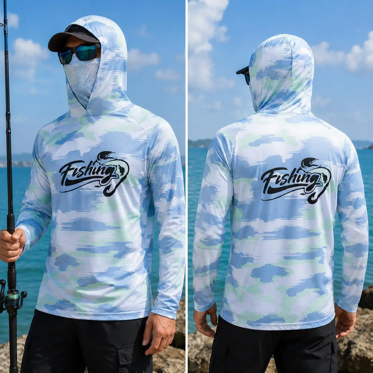 Maglia da pesca con cappuccio  - Fishing recensione e prezzo